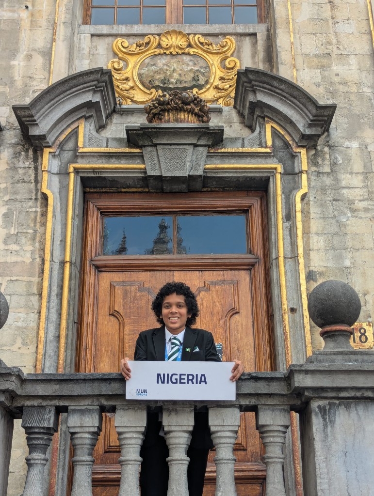 Yajur Jayendhar at MUN Europe